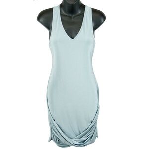 Josh Brodi Mint Silky Knit Sexy Bodycon Dress M